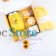 Подарочный Spa Box Sunshine из 7 предметов термостакан алмазное мыло бомбочка для ванны соль для ванны ароматическая свеча носки Yellow
