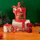 Рождественский подарочный набор 06 чашка брелок крем для рук игрушка новогодний подарок