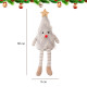 Рождественская игрушка Елочка A16  новогодний декор White
