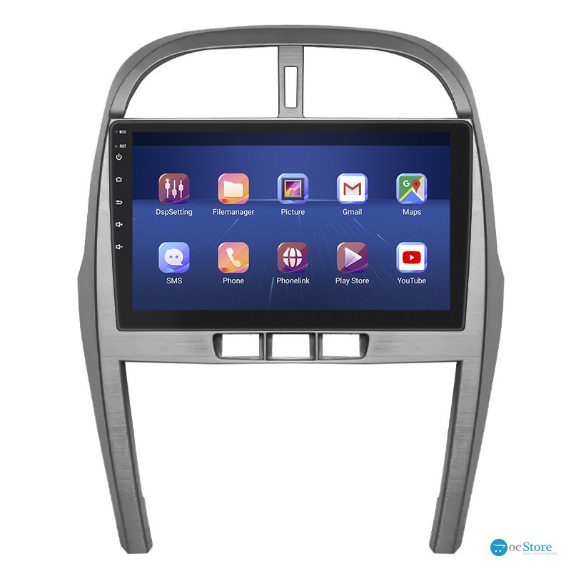 Штатная магнитола Lesko для Chery Tiggo 3 I 2014-2020 экран 10" 2/32Gb Wi-Fi GPS Base