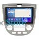 Штатная магнитола Lesko для Chevrolet Nubira Auto AC 2003-2010 экран 9" 2/32Gb CarPlay 4G Wi-Fi GPS Prime