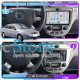 Штатная магнитола Lesko для Chevrolet Nubira Auto AC 2003-2010 экран 9" 4/64 QLED CarPlay 4G Wi-Fi GPS 360 Prime