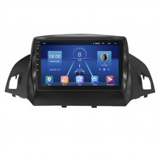 Штатная магнитола Lesko для Ford C-MAX II 2010-2015 экран 9" 4/64Gb 4G Wi-Fi GPS Top