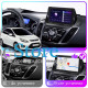 Штатная магнитола Lesko для Ford C-MAX II 2010-2015 экран 9" 6/128Gb 4G Wi-Fi GPS Top