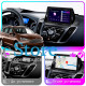 Штатная магнитола Lesko для Ford C-MAX II Рестайлинг 2015-2019 экран 9" 1/16Gb Wi-Fi GPS Base