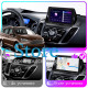 Штатная магнитола Lesko для Ford C-MAX II Рестайлинг 2015-2019 экран 9" 2/32Gb Wi-Fi GPS Base