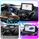 Штатная магнитола Lesko для Ford C-MAX II Рестайлинг 2015-2019 экран 9" 4/64 QLED CarPlay 4G Wi-Fi GPS 360 Prime