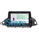 Штатная магнитола Lesko для Ford Escape III 2012-2015 экран 9" 4/64 QLED CarPlay 4G Wi-Fi GPS 360 Prime
