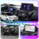 Штатная магнитола Lesko для Ford Escape III Рестайлинг 2015-2019 экран 9" 4/64Gb CarPlay 4G Wi-Fi GPS Prime