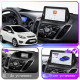 Штатная магнитола Lesko для Ford Escape III Рестайлинг 2015-2019 экран 9" 4/64 QLED CarPlay 4G Wi-Fi GPS 360 Prime