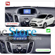 Штатная магнитола Lesko для Ford Escape III Рестайлинг 2015-2019 экран 9" 6/128Gb 4G Wi-Fi GPS Top