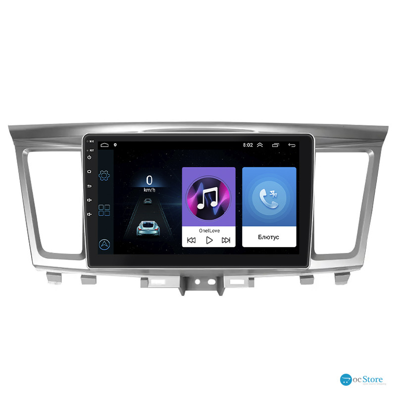 Штатная магнитола Lesko для Infiniti QX60 I 2013-2016 экран 9" 1/16Gb Wi-Fi GPS Base