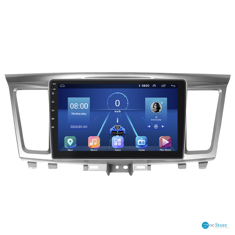 Штатная магнитола Lesko для Infiniti QX60 I 2013-2016 экран 9" 2/32Gb 4G Wi-Fi GPS Top