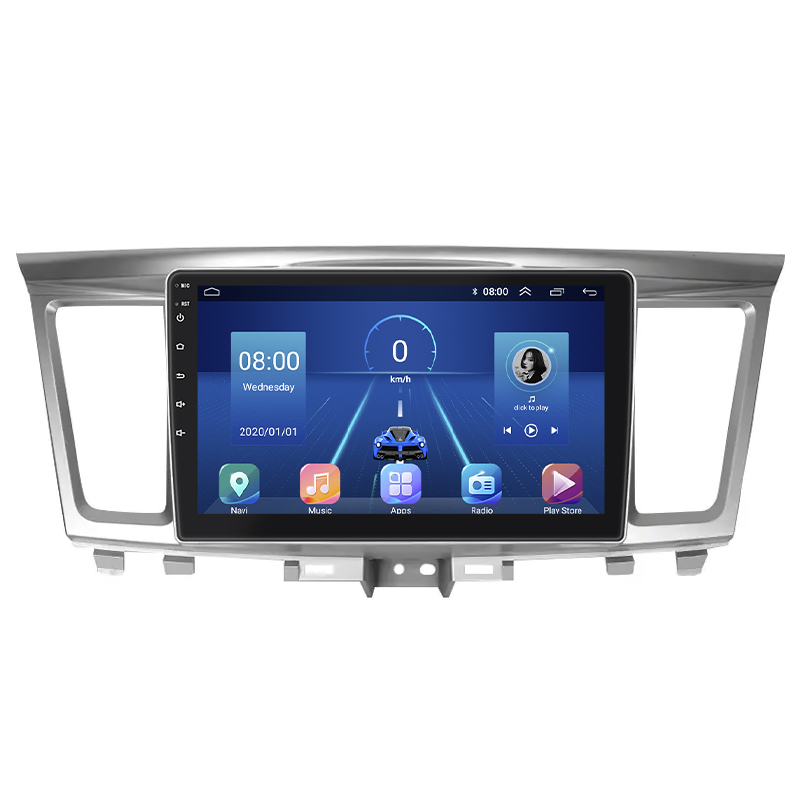 Штатная магнитола Lesko для Infiniti QX60 I 2013-2016 экран 9" 4/32Gb 4G Wi-Fi GPS Top