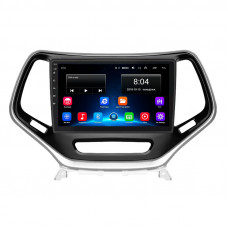 Штатная магнитола Lesko для Jeep Cherokee V (KL) 2013-2018 экран 10" 2/32Gb Wi-Fi GPS Base