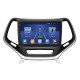 Штатная магнитола Lesko для Jeep Cherokee V (KL) 2013-2018 экран 10" 2/32Gb 4G Wi-Fi GPS Top