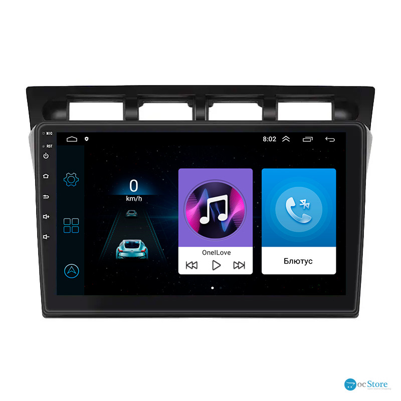 Штатная магнитола Lesko для Kia Picanto I 2004-2007 экран 9" 1/16Gb Wi-Fi GPS Base