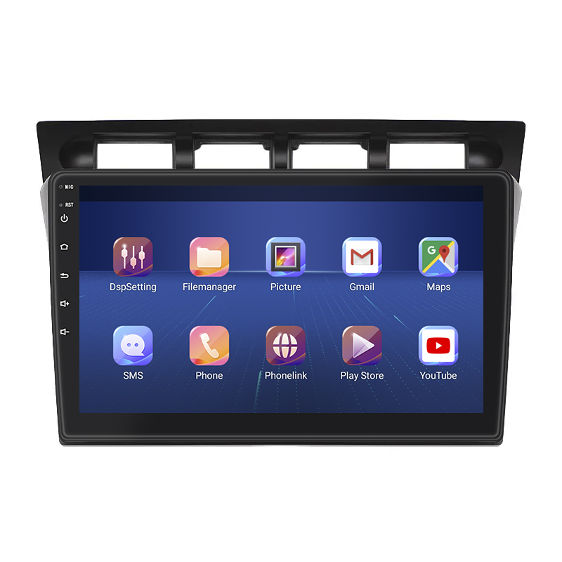 Штатная магнитола Lesko для Kia Picanto I 2004-2007 экран 9" 4/32Gb 4G Wi-Fi GPS Top