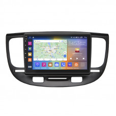 Штатная магнитола Lesko для Kia Rio II 2005-2009 экран 9" 2/32Gb CarPlay 4G Wi-Fi GPS Prime