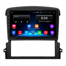 Штатная магнитола Lesko для Kia Sorento I Рестайлинг 2006-2011 экран 9" 2/32Gb Wi-Fi GPS Base