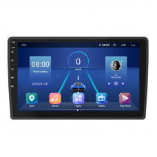 Штатная магнитола Lesko для Opel Agila A 2000-2004 экран 9" 2/32Gb 4G Wi-Fi GPS Top