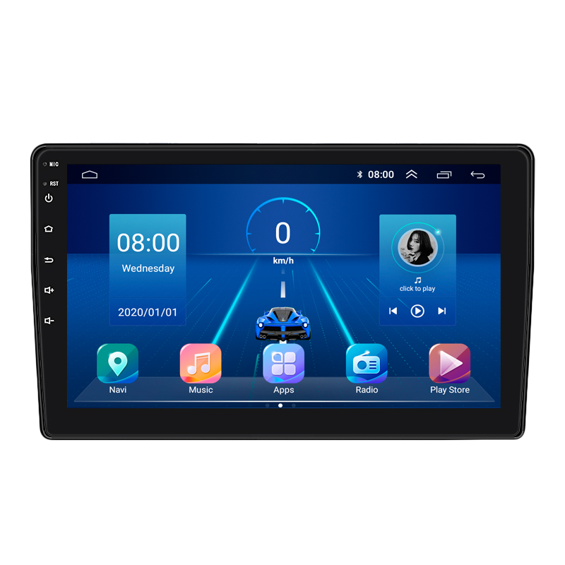 Штатная магнитола Lesko для Opel Antara I Рестайлинг 2010-2017 экран 9" 4/64Gb 4G Wi-Fi GPS Top