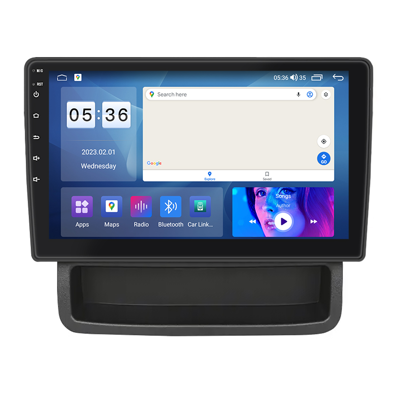 Штатная магнитола Lesko для Renault Trafic II Рестайлинг 2 2011-2014 экран 10" 2/32Gb CarPlay 4G Wi-Fi GPS Prime