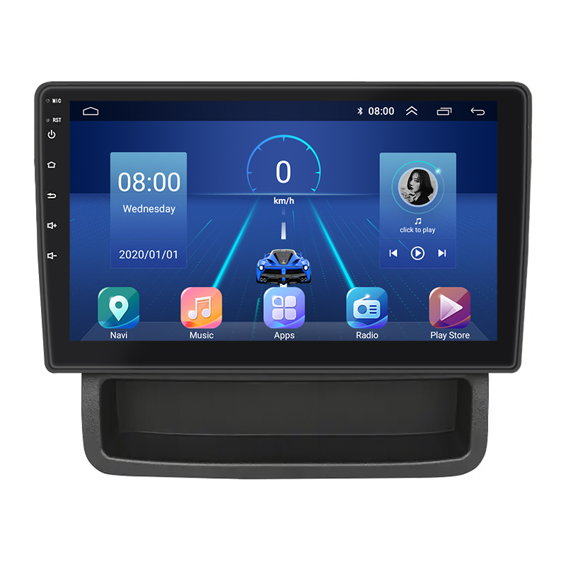 Штатная магнитола Lesko для Renault Trafic II Рестайлинг 2 2011-2014 экран 10" 2/32Gb 4G Wi-Fi GPS Top