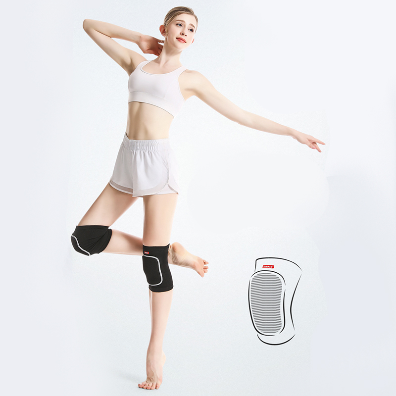 Наколенники защитные AOLIKES A-0210 для фитнеса танцев спорта Black L