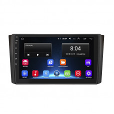 Штатная магнитола Lesko для SsangYong Rexton II 2006-2012 экран 9" 2/32Gb Wi-Fi GPS Base