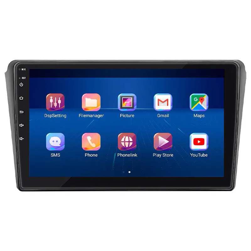 Штатная магнитола Lesko для Toyota Avensis II 2003-2006 экран 9" 4/32Gb 4G Wi-Fi GPS Top