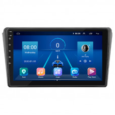 Штатная магнитола Lesko для Toyota Avensis II Рестайлинг 2006-2009 экран 9" 2/32Gb Wi-Fi GPS Base