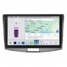 Штатная магнитола Lesko для Volkswagen Passat B6 2005-2010 экран 10" 4/64 QLED CarPlay 4G Wi-Fi GPS 360 Prime
