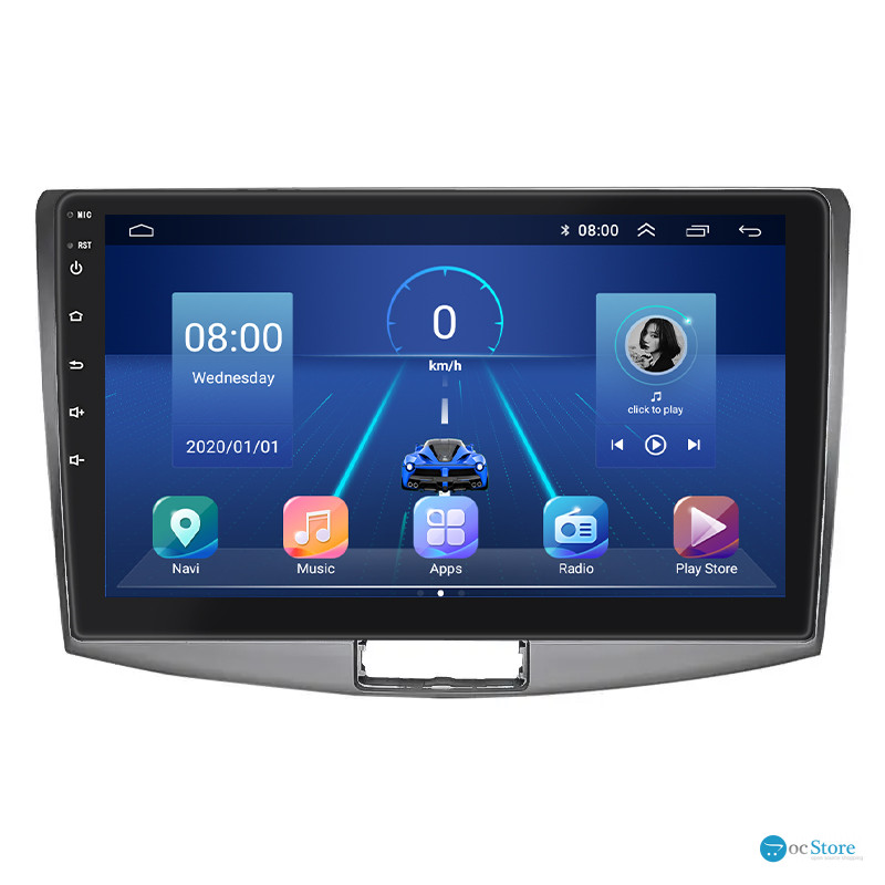 Штатная магнитола Lesko для Volkswagen Passat B6 2005-2010 экран 10" 4/32Gb 4G Wi-Fi GPS Top