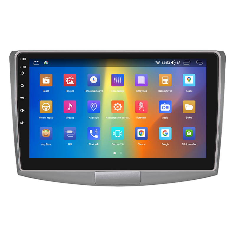 Штатная магнитола Lesko для Volkswagen Passat B7 2011-2015 экран 10" 2/32Gb CarPlay 4G Wi-Fi GPS Prime