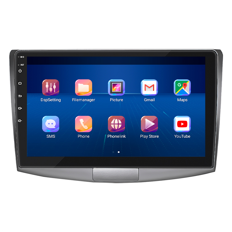 Штатная магнитола Lesko для Volkswagen Passat CC I 2008-2012 экран 10" 4/64Gb 4G Wi-Fi GPS Top