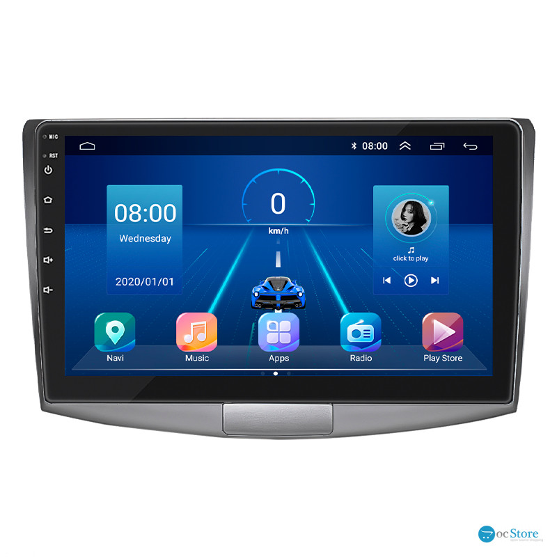 Штатная магнитола Lesko для Volkswagen Passat CC I Рестайлинг 2012-2017 экран 10" 2/32Gb Wi-Fi GPS Base