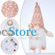 Новогодняя игрушка Рождественский Гном светящийся А9-9 30*10 Beige