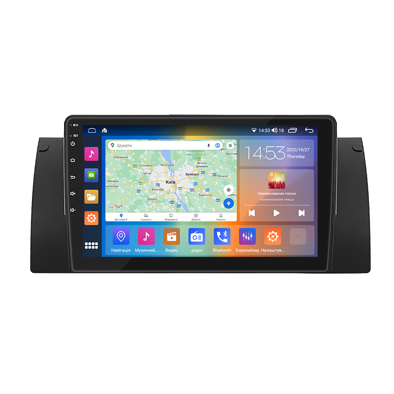 Штатная магнитола Lesko для BMW 5 серии IV (E39) 1995-2000 экран 9" 4/64Gb CarPlay 4G Wi-Fi GPS Prime