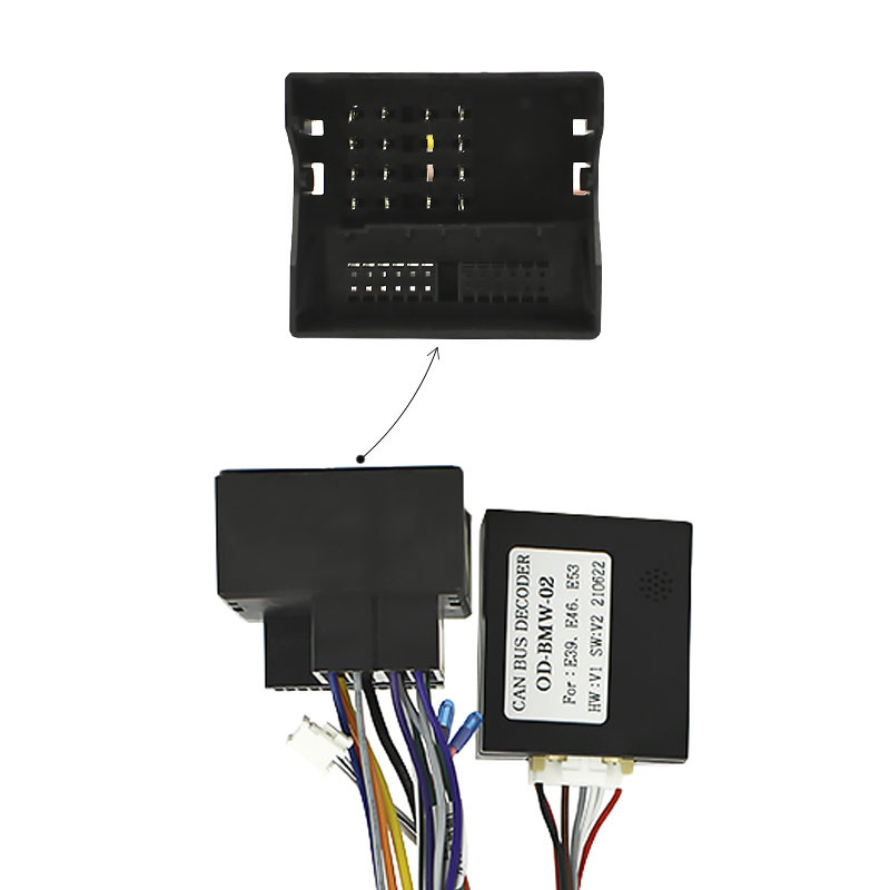 Штатная магнитола Lesko для BMW 5 серии IV (E39) Рестайлинг 2000-2004 экран 9" 2/32Gb Wi-Fi GPS Base