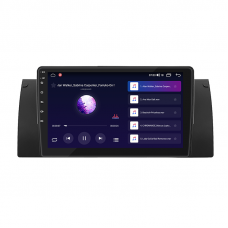 Штатная магнитола Lesko для BMW 5 серии IV (E39) Рестайлинг 2000-2004 экран 9" 2/32Gb CarPlay 4G Wi-Fi GPS Prime