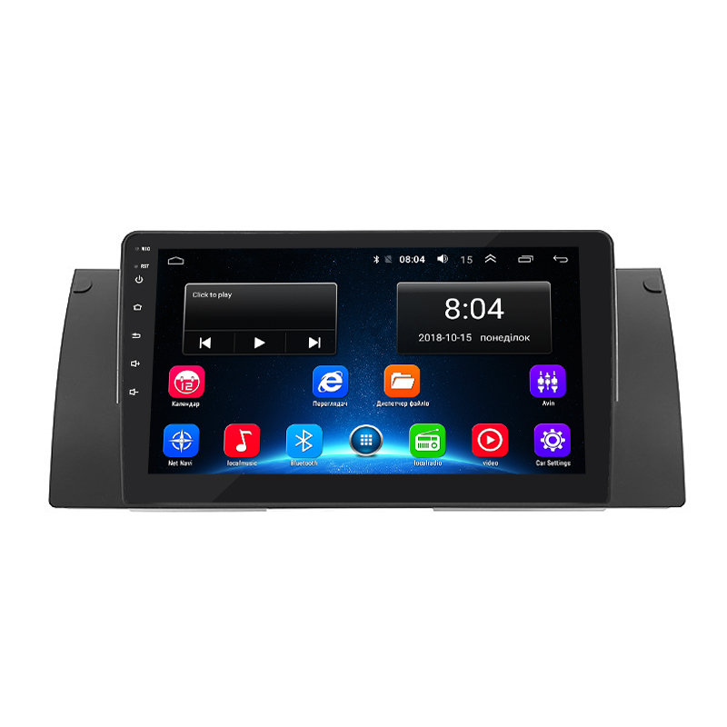 Штатная магнитола Lesko для BMW X5 I (E53) 1999-2003 экран 9" 2/32Gb Wi-Fi GPS Base