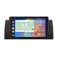 Штатная магнитола Lesko для BMW X5 I (E53) 1999-2003 экран 9" 4/64Gb CarPlay 4G Wi-Fi GPS Prime
