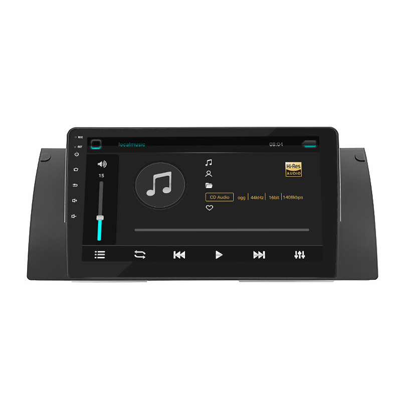 Штатная магнитола Lesko для BMW X5 I (E53) 1999-2003 экран 9" 2/32Gb 4G Wi-Fi GPS Top