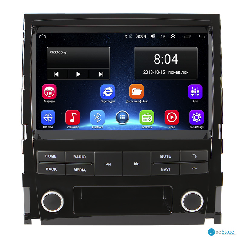 Штатная магнитола Lesko для Cadillac Escalade III 2006-2014 экран 9" 2/32Gb Wi-Fi GPS Base