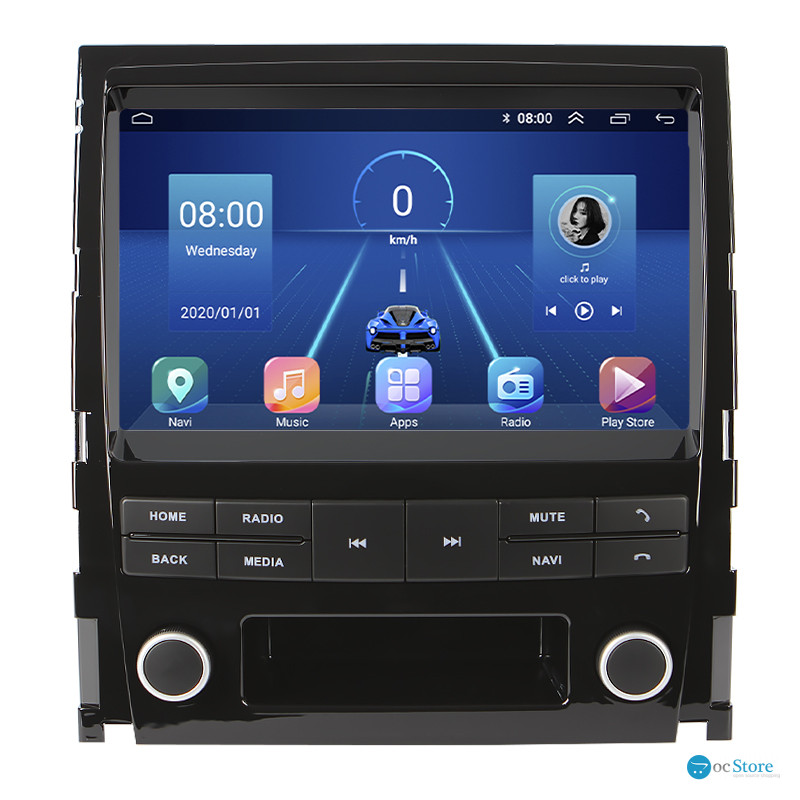 Штатная магнитола Lesko для Cadillac Escalade III 2006-2014 экран 9" 4/32Gb 4G Wi-Fi GPS Top