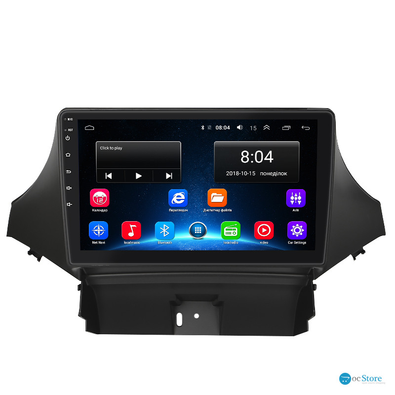 Штатная магнитола Lesko для Chevrolet Orlando I 2010-2018 экран 9" 2/32Gb Wi-Fi GPS Base