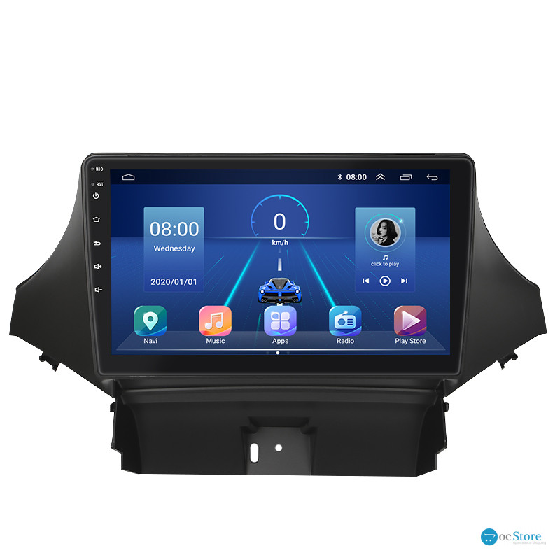 Штатная магнитола Lesko для Chevrolet Orlando I 2010-2018 экран 9" 6/128Gb 4G Wi-Fi GPS Top