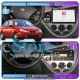 Штатная магнитола Lesko для Ford Focus I (North America) 1999-2004 экран 9" 4/64 QLED CarPlay 4G Wi-Fi GPS 360 Prime