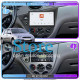 Штатная магнитола Lesko для Ford Focus I 1998-2001 экран 9" 4/64 QLED CarPlay 4G Wi-Fi GPS 360 Prime